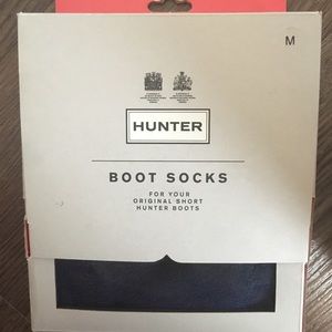 ⛔️ SOLD Hunter Short Boot Socks Navy